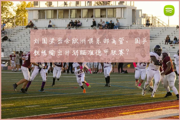 刘国梁密会欧洲俱乐部高管，国乒教练输出计划瞄准德甲联赛？